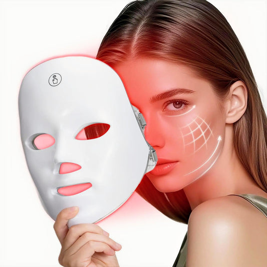 AuraShield™ 7-Spectrum LED Light Therapy Mask