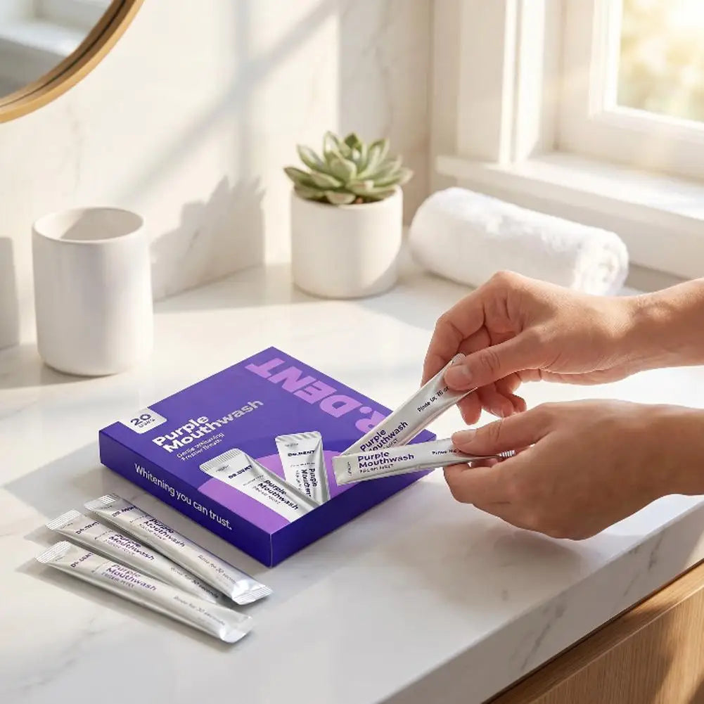 AuraBright™ Purple Whitening Mouthwash