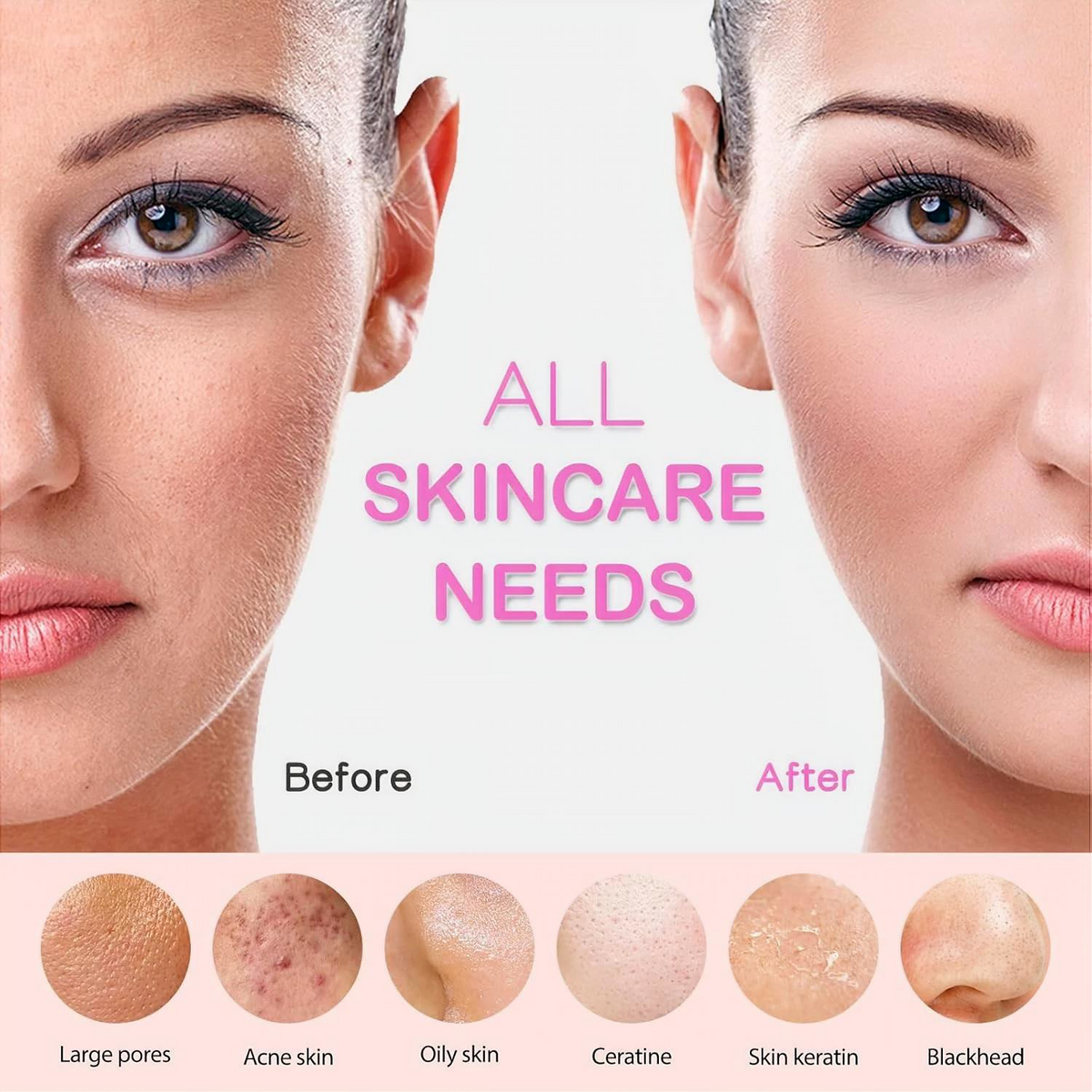 AuraGlow™ Facial Cleansing & Thermal Massager